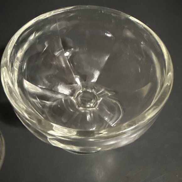 Vintage Clear Federal Sherbet Footed Glass by Federal Glass Set of 2" - Picture 7 of 13